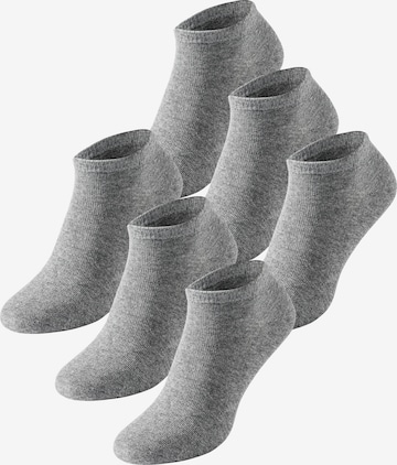 uncover by SCHIESSER Ankle Socks in Grey: front