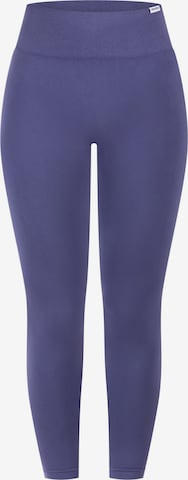 Leggings Smilodox en bleu : devant