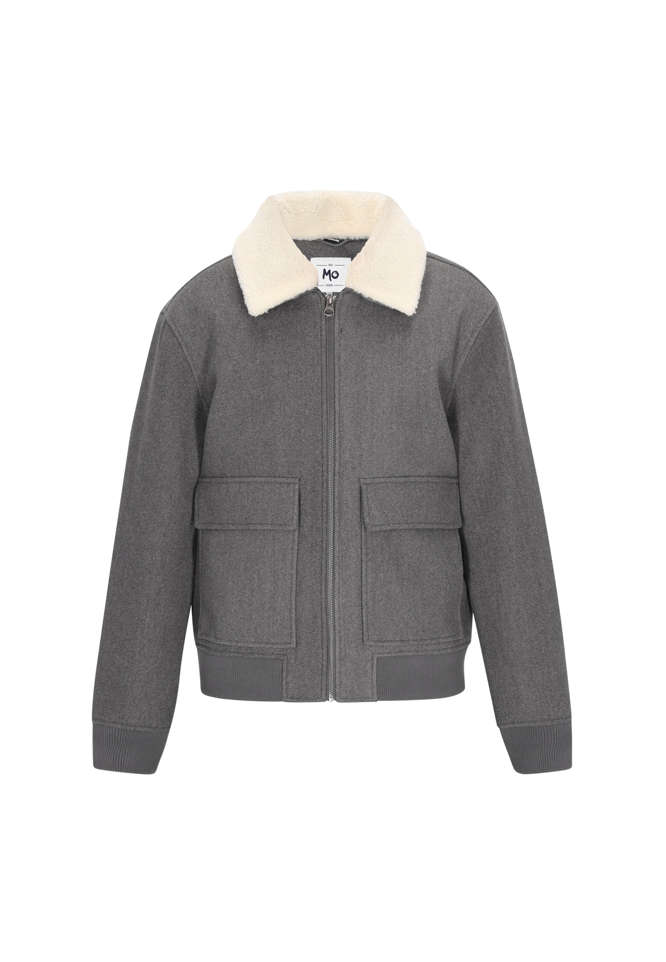 MO Демисезонная куртка в Серый: спереди