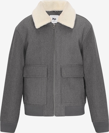 Giacca di mezza stagione di MO in grigio: frontale