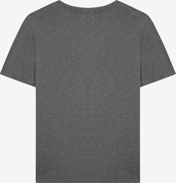 LTB Jeans Shirt 'LTB Jeans Basic-T-Shirt mit V-Ausschnitt' in Grey: front