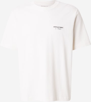 Abercrombie & Fitch Majica 'CITIES' | bela barva: sprednja stran