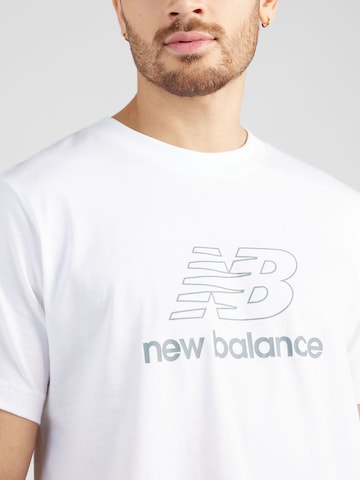 new balance Μπλουζάκι σε λευκό