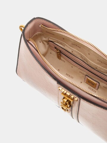 GUESS Schultertasche 'Ginevra' in Pink