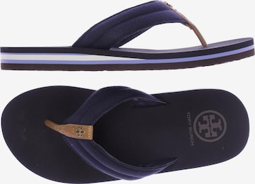 Tory Burch Sandalen 38 in Blau: predná strana