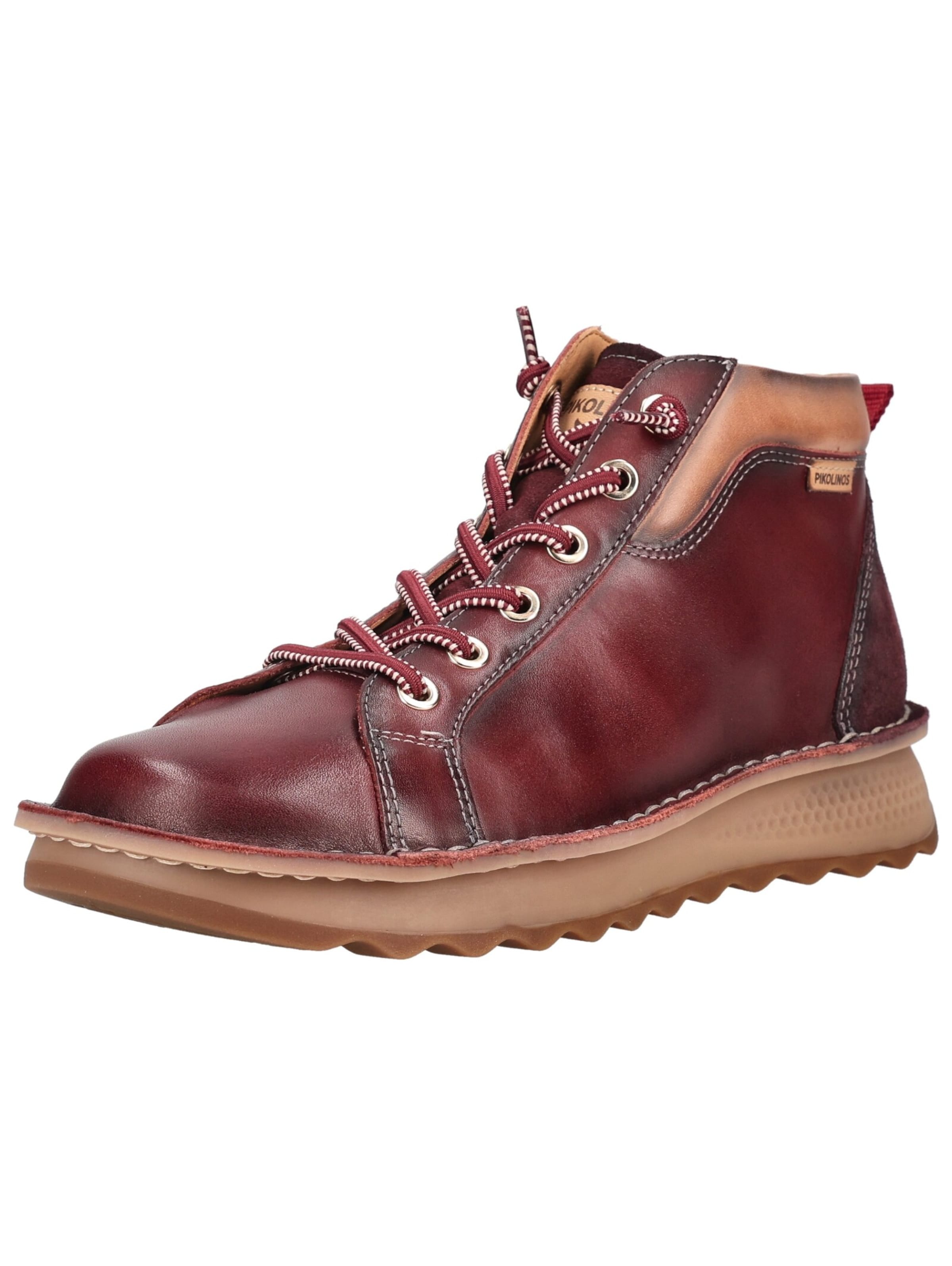 Bottines à lacets PIKOLINOS en marron : devant