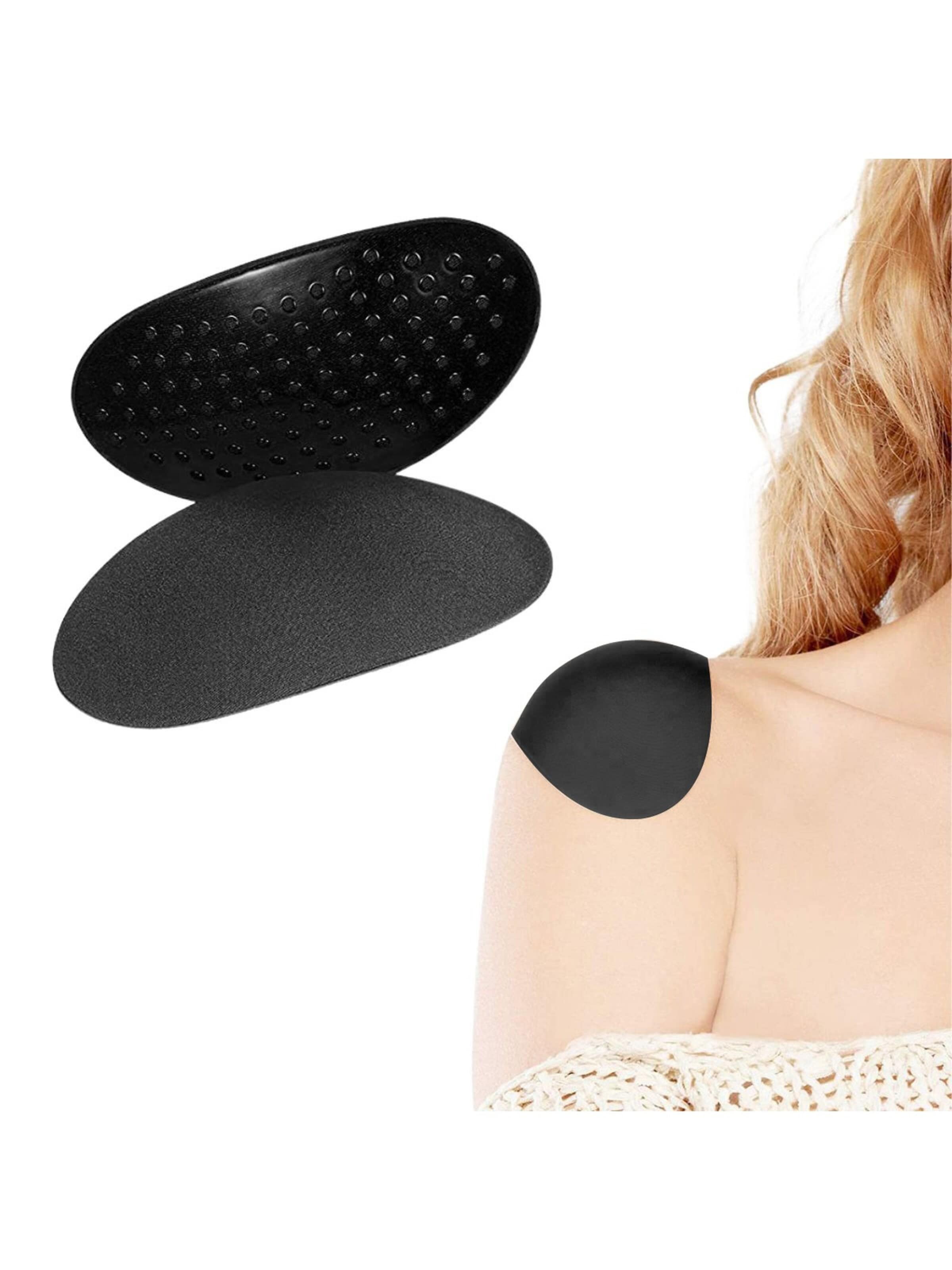 UNIQ Beauty - Acessório de soutien 'Foam Shoulder Cushions – Soft Silhouette Shaping Pads (Black, 10x8 cm)' em bege