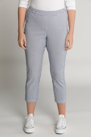 Ulla Popken Slim fit Pants 'Sienna' in Blue: front