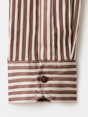 MANGO Bluzka 'CORBAT' w kolorze beżowy