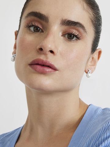 Luxenter Oorbellen 'Geyah' in Wit