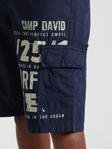 CAMP DAVID Regular Cargo trousers in Blue