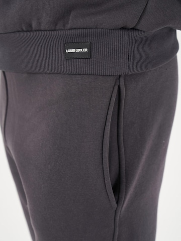 LOUIS LECLER Slim fit Trousers 'Lucien' in Grey