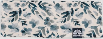 WESORA GmbH Stirnband 'Cotton Headband' in Blau: Vorderseite