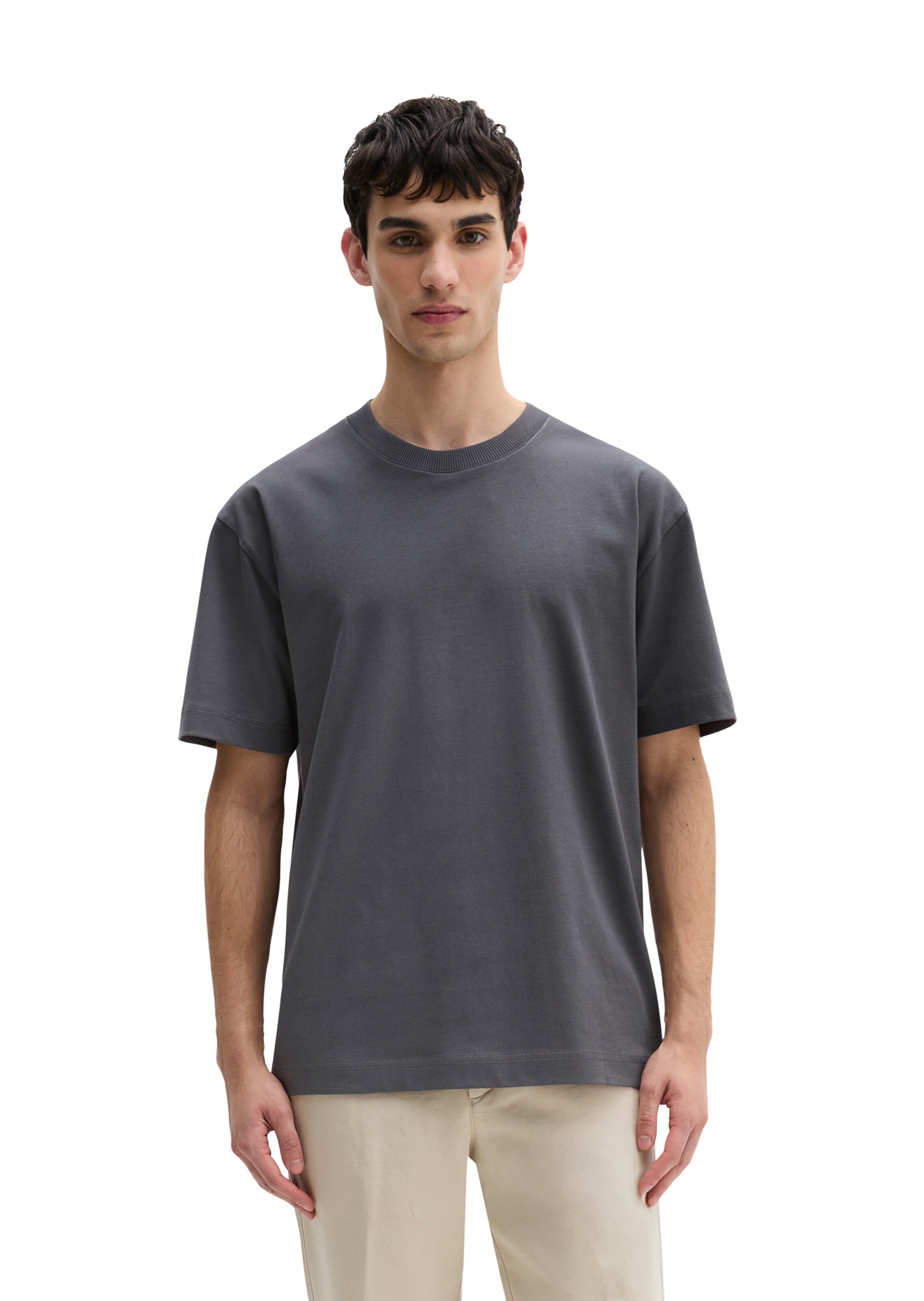 Marc O'Polo T-Shirt in Grau: Vorderseite