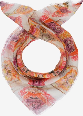 Passigatti Schal in Orange: Vorderseite