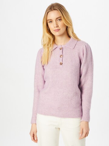 Soyaconcept Sweater 'LAMAR' in Purple: front