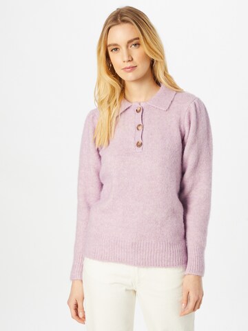 Soyaconcept Pullover  'LAMAR' in Lila: predná strana