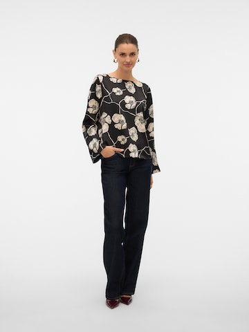 Chemisier 'VMELENA' VERO MODA en noir
