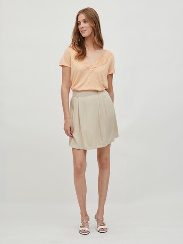 VILA Skirt 'Vero' in Beige