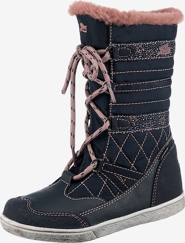 LICO Snowboots 'Felisa' in Blauw: voorkant