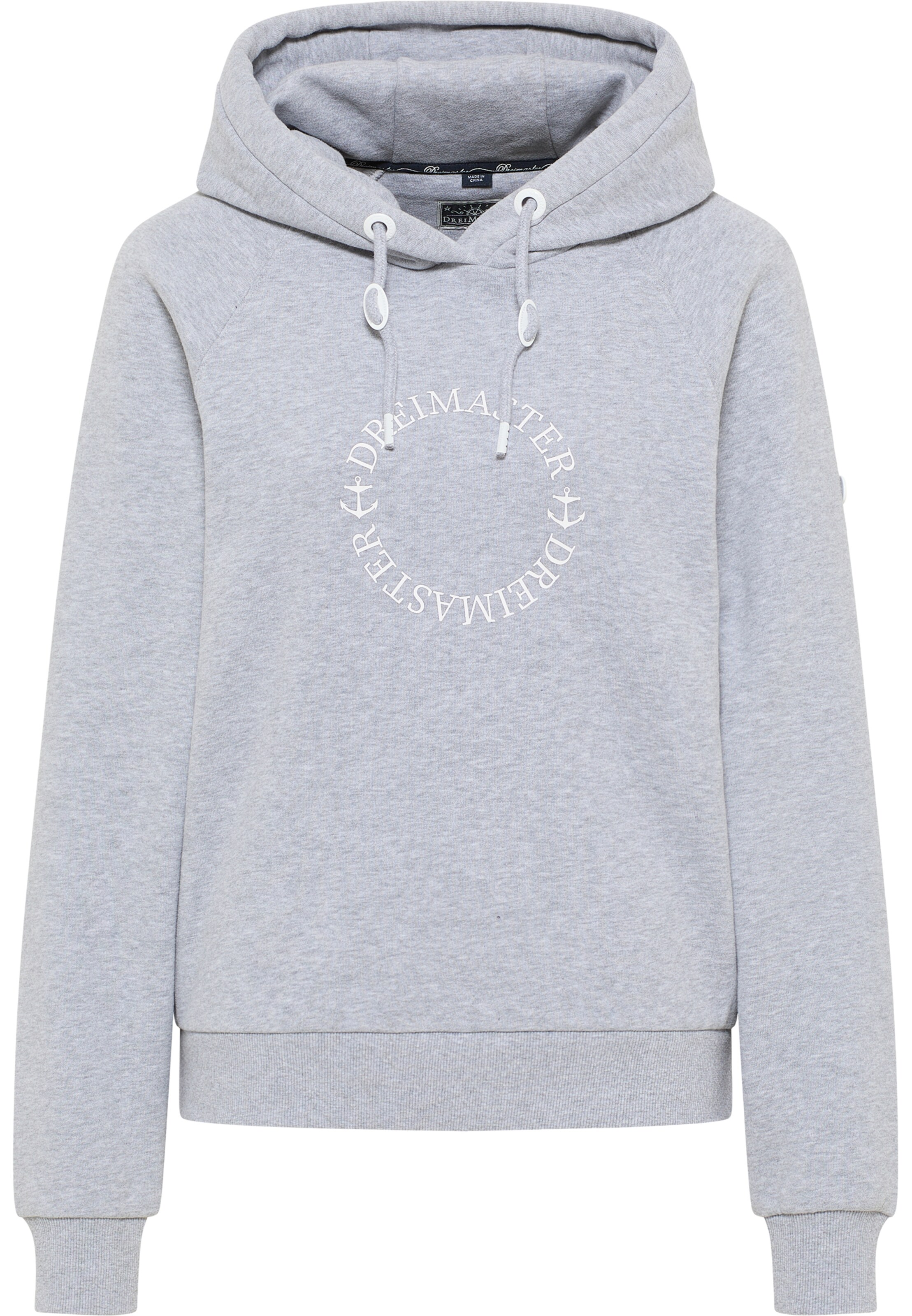 DreiMaster Maritim Tréning póló - szürke: elől