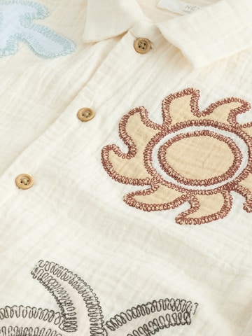 Next Regular Fit Hemd in Beige