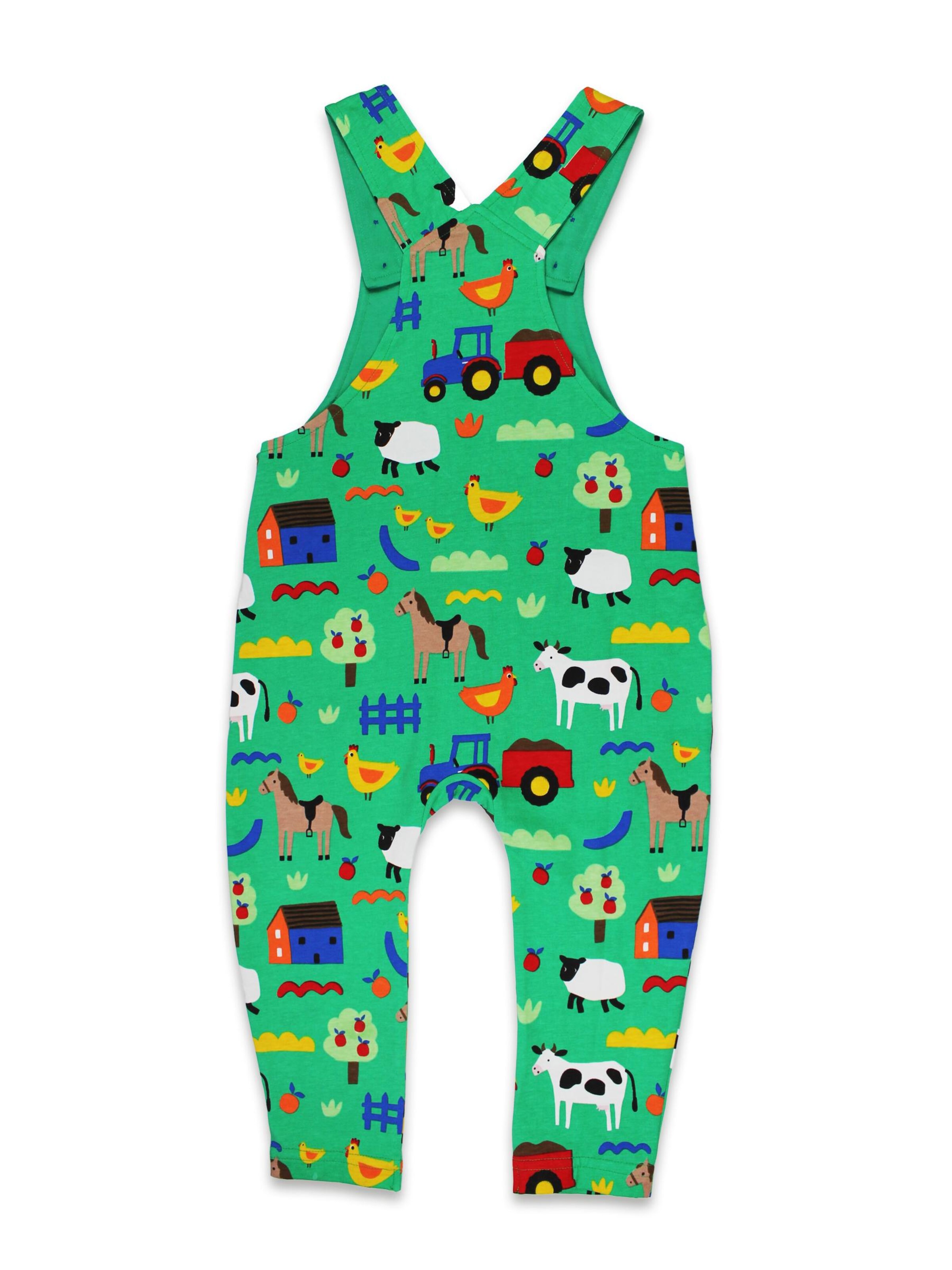 Toby Tiger Regular Overalls in Green