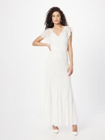 Sistaglam Вечерна рокля 'LIVIA' в бяло