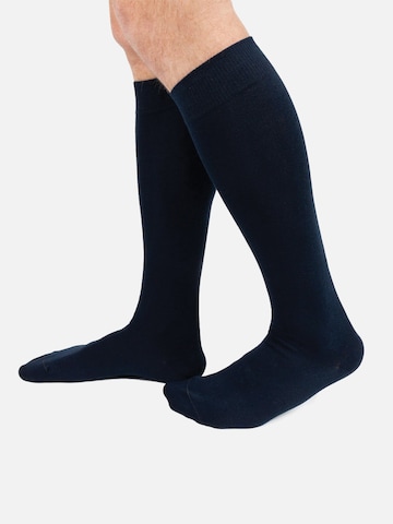 Ciocca Knee socks in Blue