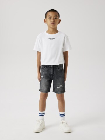 NAME IT Regular Jeans 'NKMSilas' in Grijs: voorkant