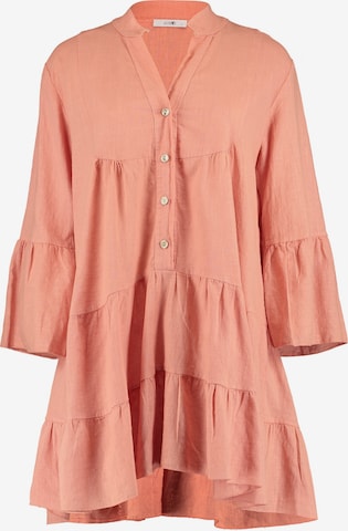 Hailys Shirt Dress in Orange: front