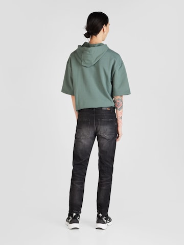 BOSS Orange Regular Jeans 'Delaware' in Zwart