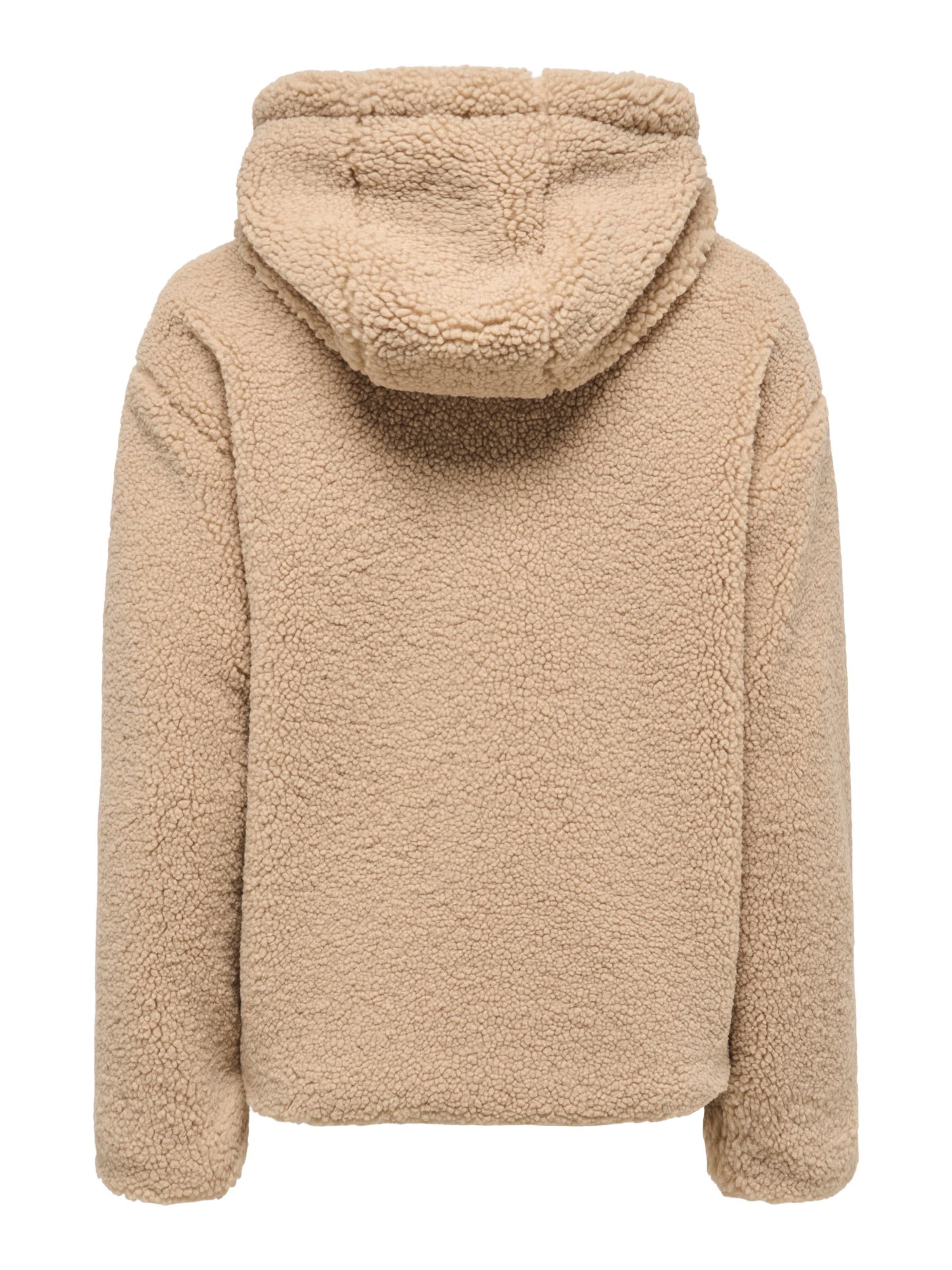 Giacca di pile 'ONLASPEN' di ONLY in beige