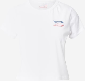 Hummel - Camiseta funcional 'TEXAS' en blanco: frente