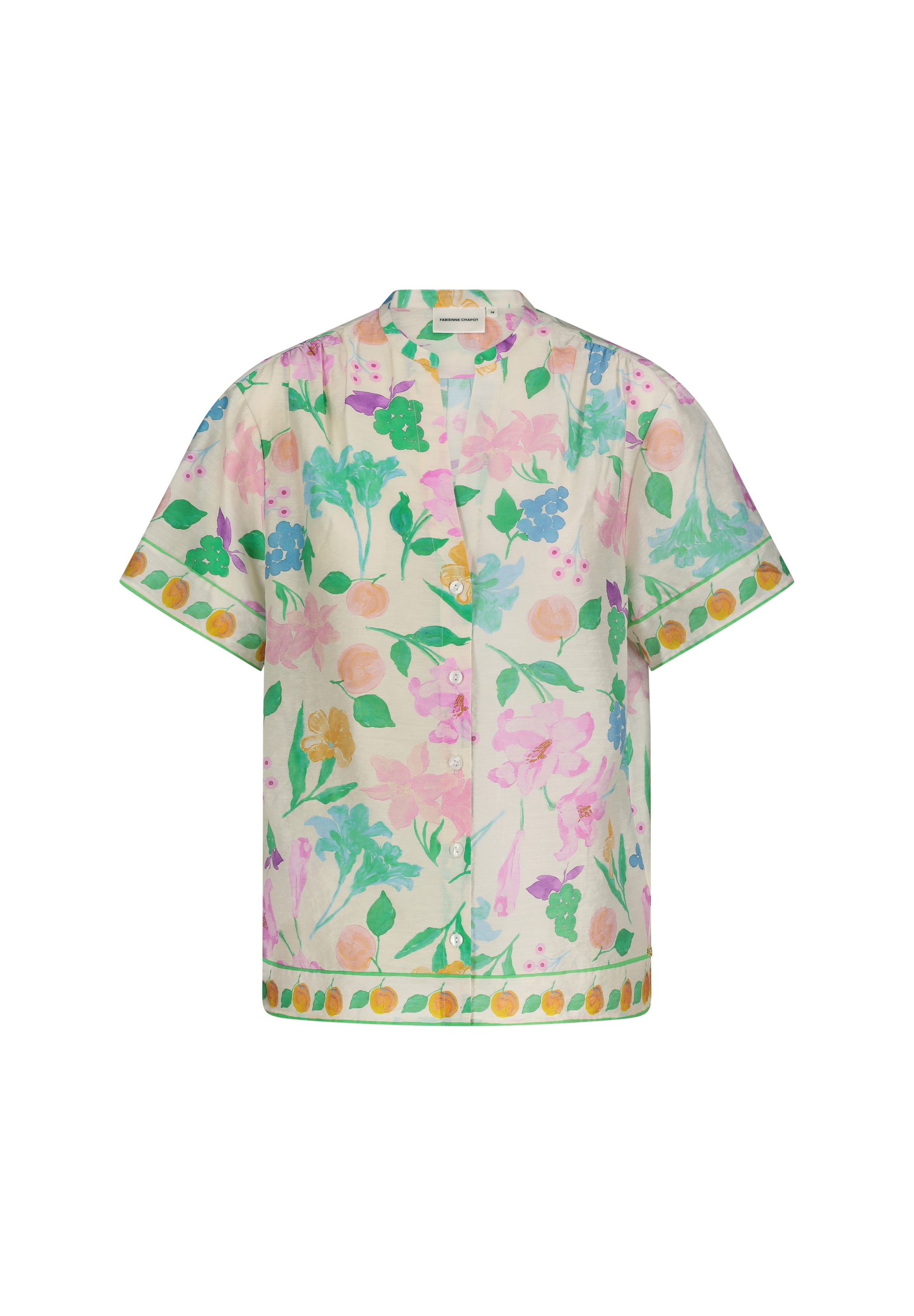 Fabienne Chapot Bluse in Beige: Vorderseite