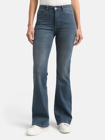 TOM TAILOR Flared Jeans 'Stella' in Blue: front