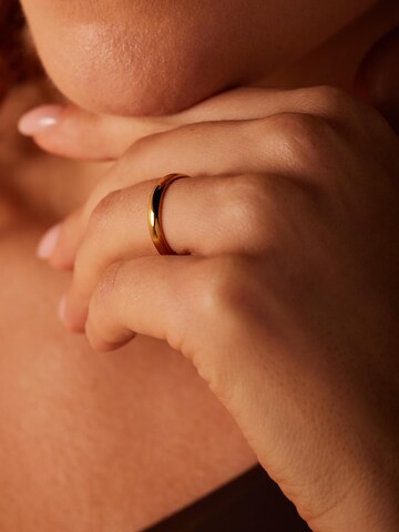 Bague 'Glitzerndes Basic' Lucardi en or
