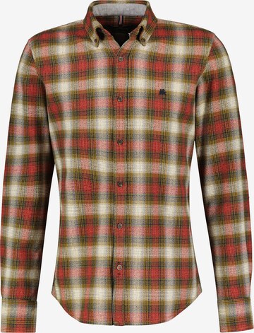 LERROS Button Up Shirt in Brown: front