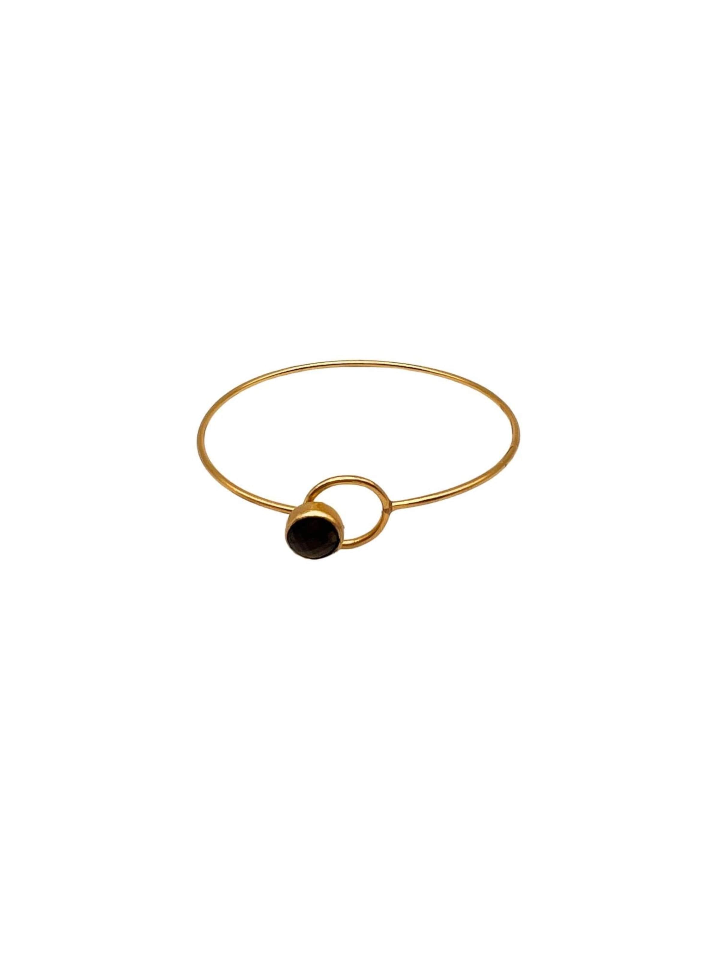 Les Reines Bracelet 'Lunar Eclipse' en 6 cm en or, Vue avec produit