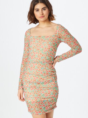 Monki Dress in Yellow: front