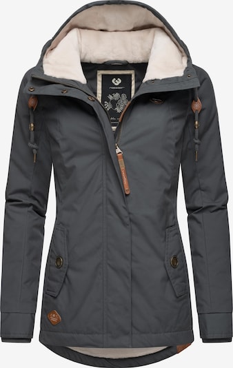 Ragwear Winterjacke 'Monade' in braun / grau, Produktansicht