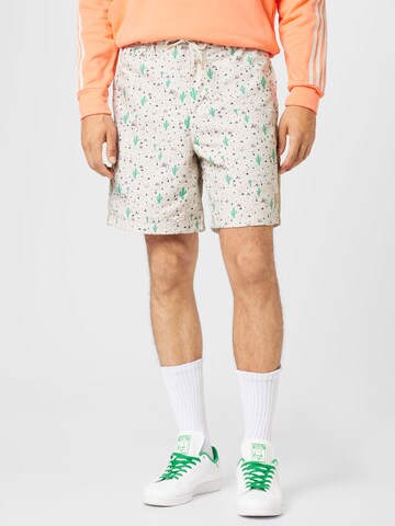 Regular Pantalon de sport ADIDAS GOLF en blanc : devant