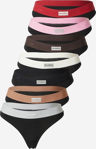 Karl LagerfeldTanga gaćice - crna boja: prednji dio