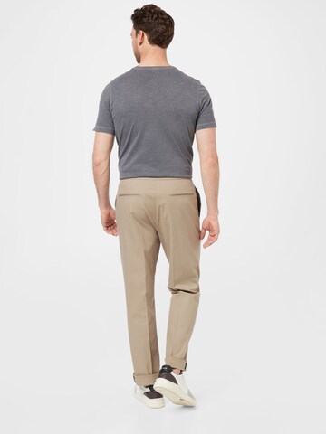 Tiger of Sweden Regular Trousers 'ISCOVE' in Beige