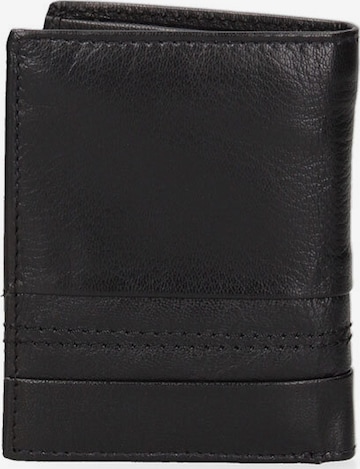 PIERRE CARDIN Portemonnee in Zwart: voorkant