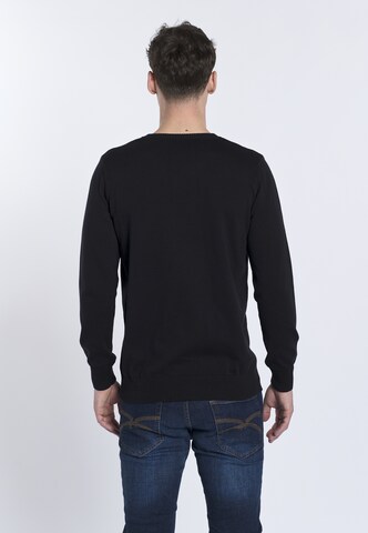 DENIM CULTURE Pullover ' TITO ' i sort