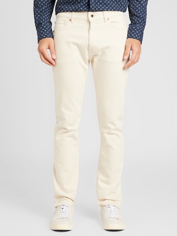 Tiger of Sweden Slimfit Jeans in Beige: voorkant