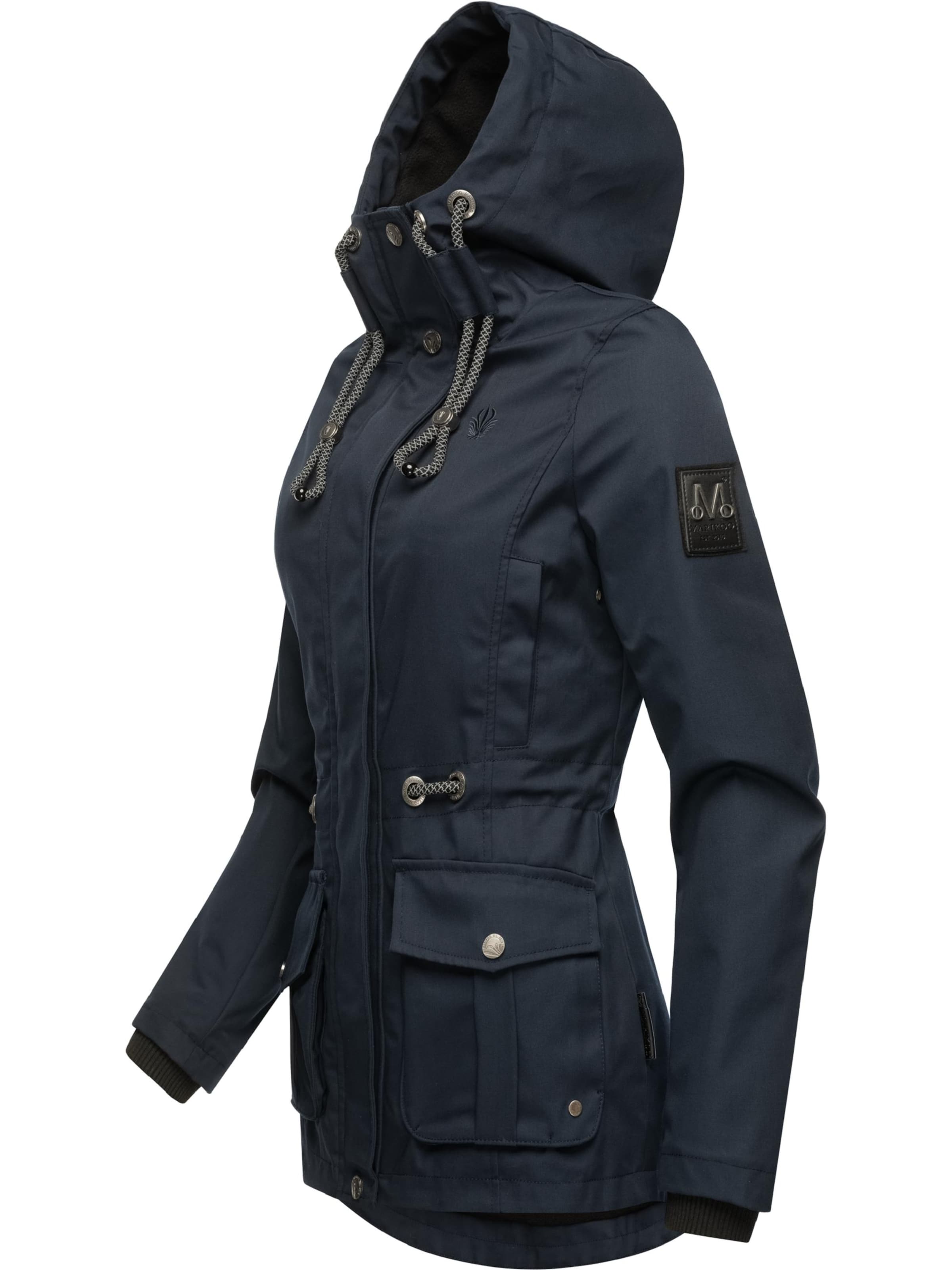 Parka mi-saison 'Babetaa' MARIKOO en bleu