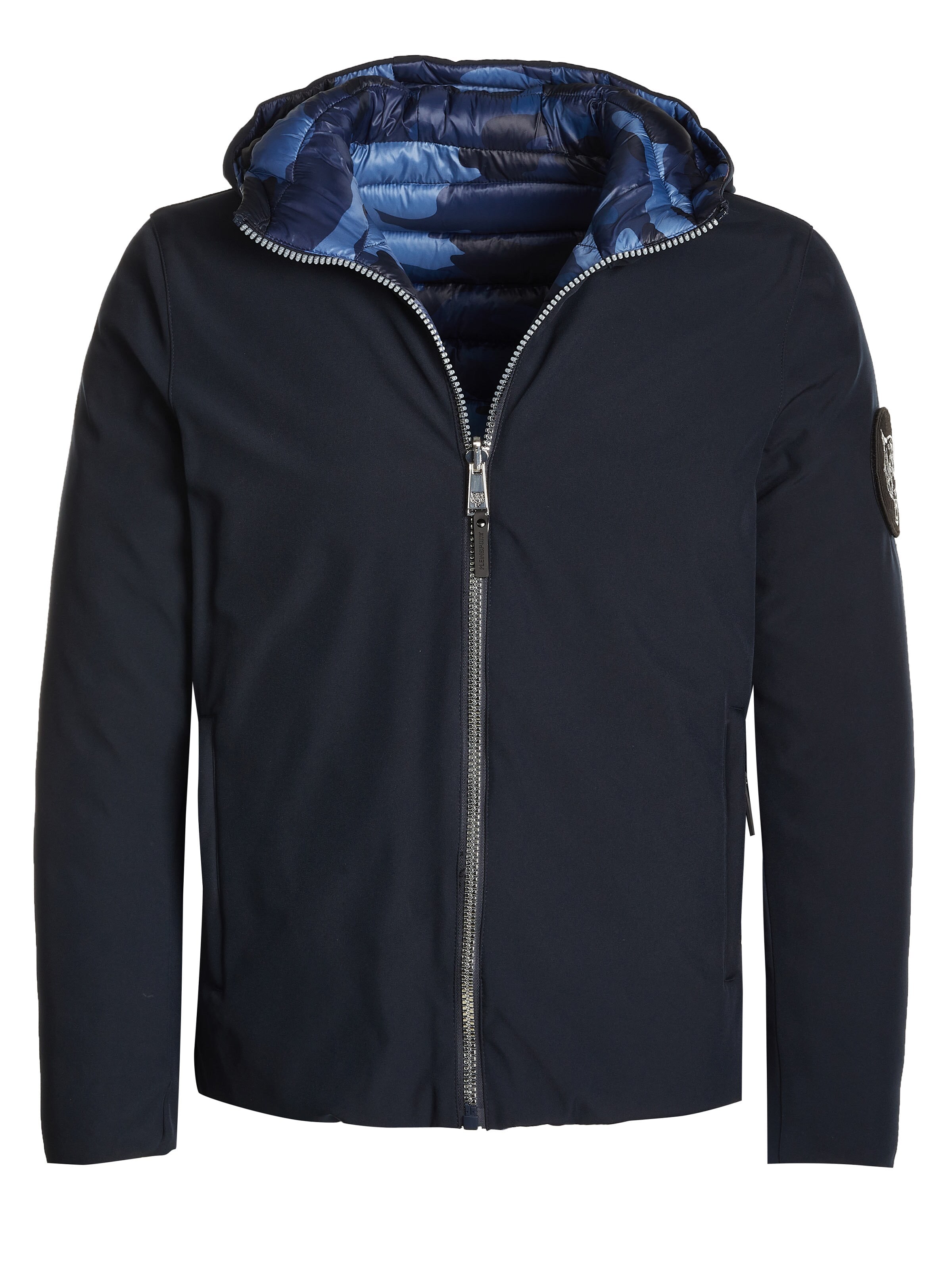 Philipp Plein Veste d’hiver 'Plein Sport Wendejacke Navy' en XL en bleu marine, Vue avec produit