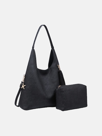 Borsa a mano 'Borsa a mano donna Kassandra Éclaire poliestere chiusura zip' di Kassandra in nero